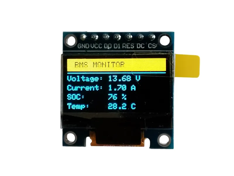 OLED дисплей 0.96" 128×64 для Arduino и ESP32: особенности, подключение и пример проекта