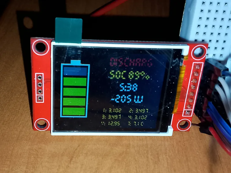 Дисплей 1.8″ ST7735S для Arduino, ESP, STM — подключение и шрифт.