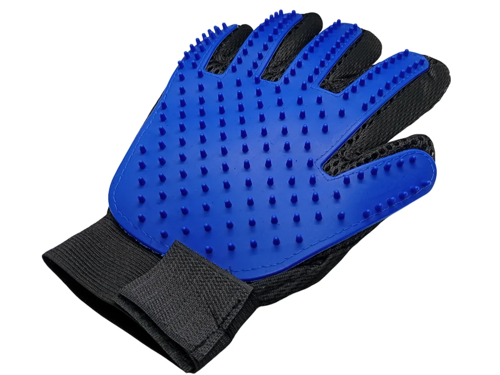 Перчатка для вычесывания животных Pet Gloves — чистка без стресса