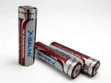 Аккумулятор Li-ion 14500 Purple X-Balog 4.2V для фонарей и портативных устройств