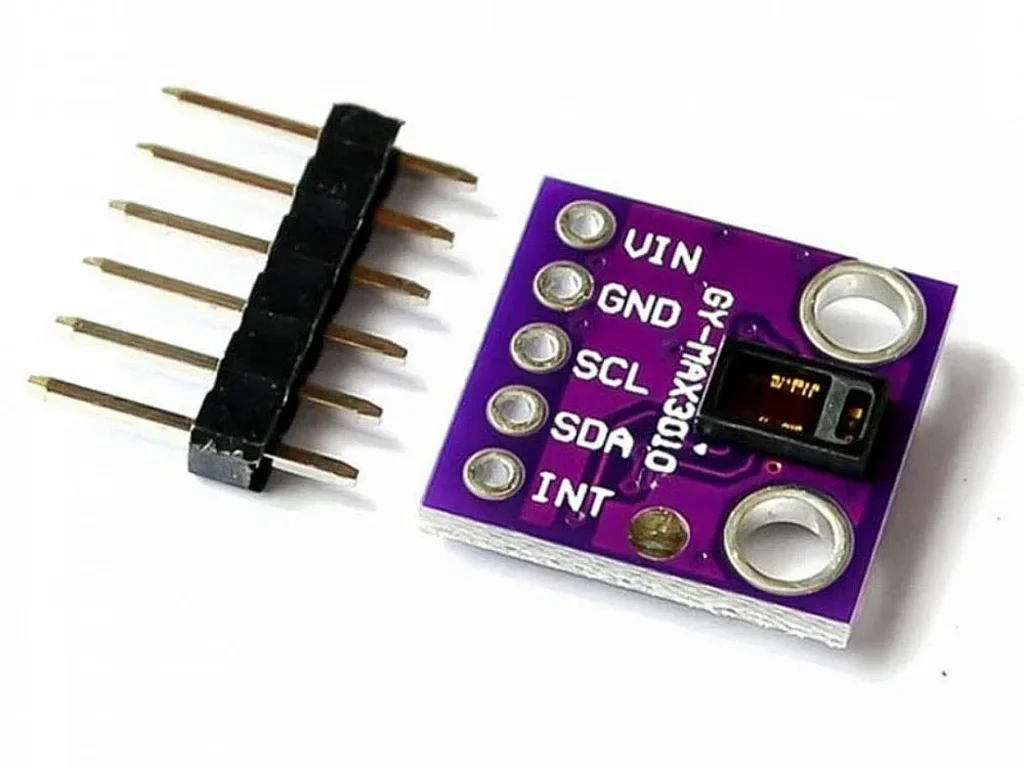 MAX30100 датчик серцевого ритму та пульсу (I2C, SpO₂)