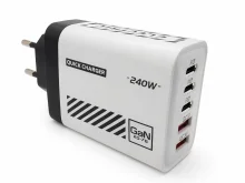 Адаптер (зарядка) на 5 устройств сразу (3×Type-C + 2×USB)