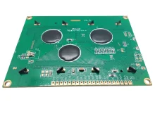 Графический LCD дисплей 12864 (128×64) ST7920 (зеленый экран)