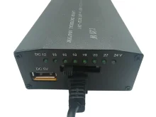 Универсальный адаптер питания для ноутбука 120 Вт AC/DC 220В и 12В с 8 сменными разъемами и USB-портом