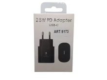 Адаптер Type C 25W Black Edition PD 3.0 PPS | Зарядний пристрій USB‑C 25 Вт