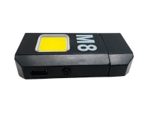 Електрична спіральна USB-запальничка Type-C з LED-ліхтариком M8