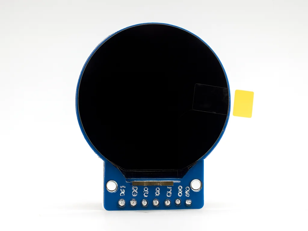 Дисплей 1.28" TFT LCD GC9A01 — купить для Arduino, ESP32, STM32 | IPS, SPI, 240×240