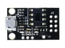 Відлагоджувальна плата для ATtiny13A, ATtiny25, ATtiny45, ATtiny85 з microUSB
