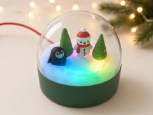 Дитячий новорічний нічник зі світловими ефектами RVD Lumi Winter
