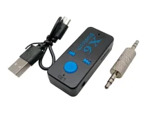 Bluetooth адаптер BT-X6 AUX 3.5 мм — бездротовий ресивер для колонок, магнітоли та авто