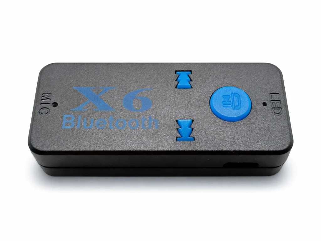 Bluetooth адаптер BT-X6 AUX 3.5 мм — бездротовий ресивер для колонок, магнітоли та авто