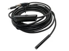 Ендоскоп USB для Android та ПК з гнучким кабелем і LED підсвіткою, 7 мм.